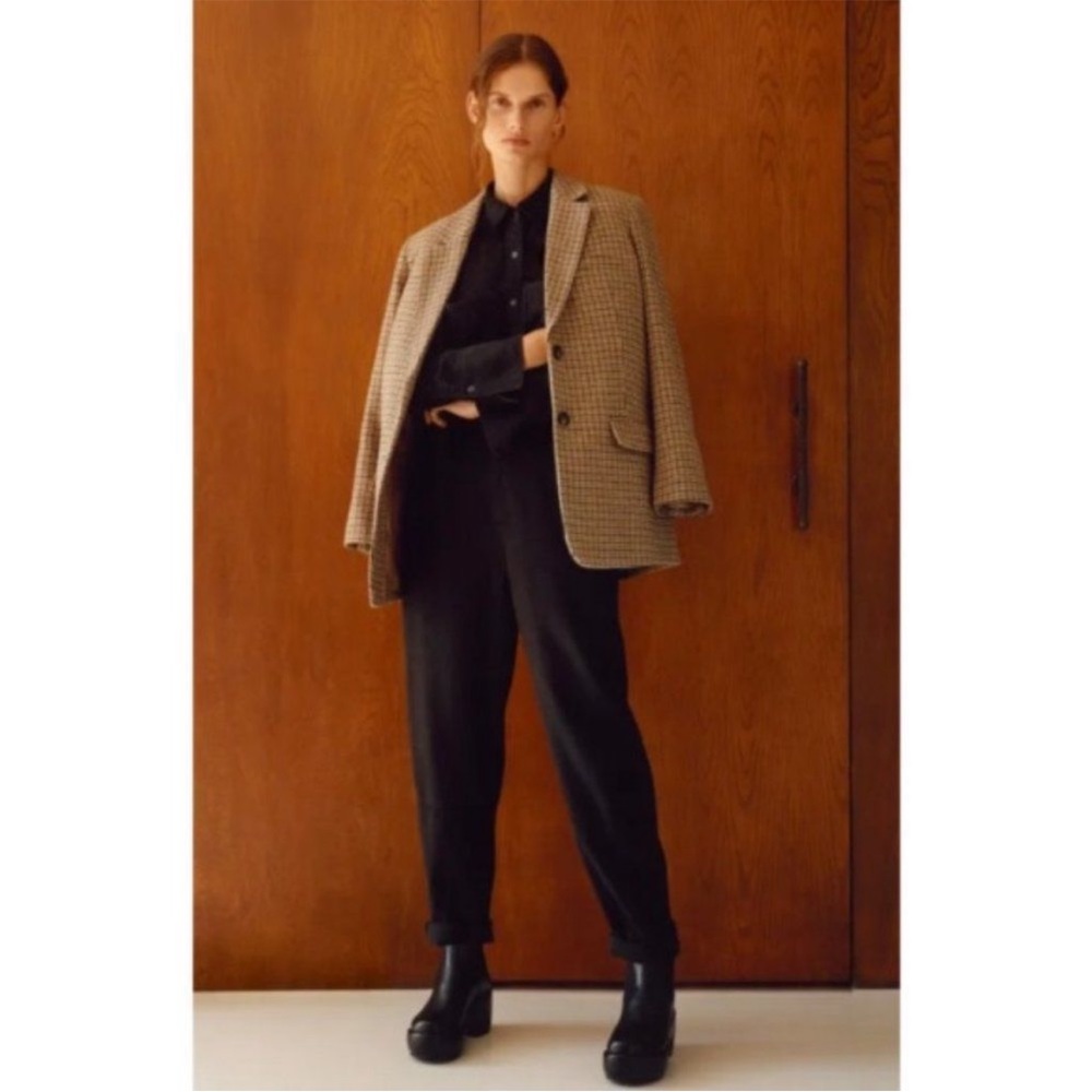 NWT Everlane The Tencel Relaxed Chino in Black Size 14 - Picture 13 of 13